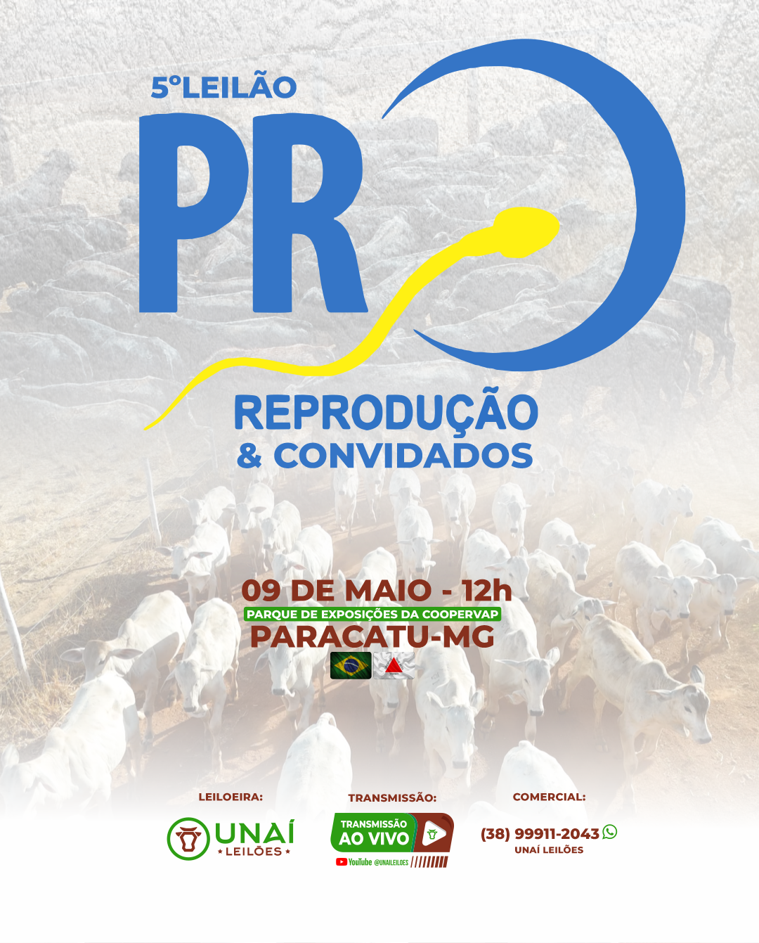 5� LEIL�O PR� REPRODU��O E CONVIDADOS - PARACATU-MG